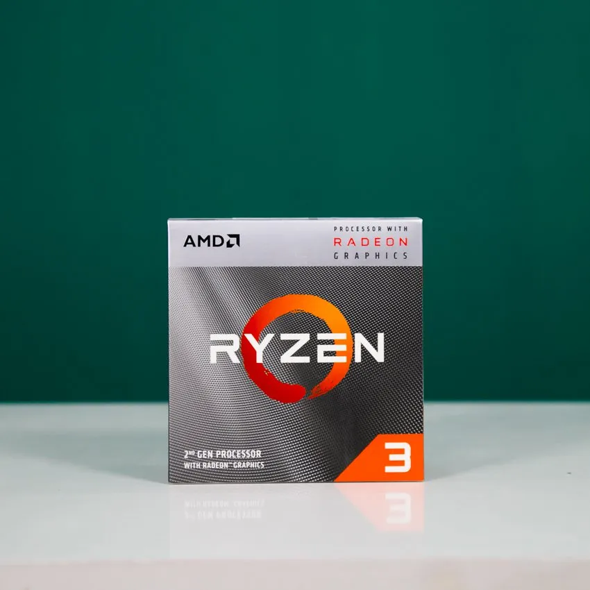 CPU AMD Ryzen 3 3200G (3.6GHz turbo up to 4.0GHz, 4 nhân 4 luồng, 4MB Cache, Radeon Vega 8, 65W) - Socket AMD AM4